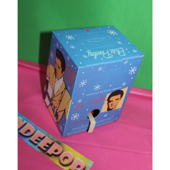 American Greetings Elvis Presley I'll Be Home For Christmas Jukebox Ornament 04 - Picture 4 of 4